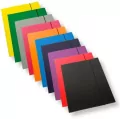 Teczka A4 z gumką laminowana mix 350gsm - tantis.pl