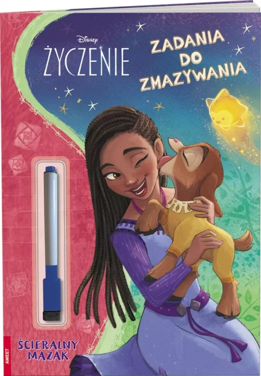 Disney Życzenie. Zadania do zmazywania - tantis.pl