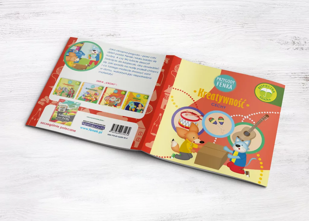 Kreatywność. Cechy. Przygody Fenka - tantis.pl