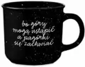 Kubek vintage - Bo góry - tantis.pl