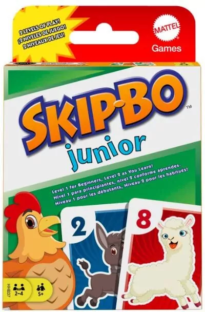 Gra karciana Skip-Bo Junior HHB37 - tantis.pl