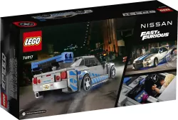 LEGO® Speed Champions. Nissan Skyline GT-R (R34) z filmu „Za szybcy, za wściekli”. 76917