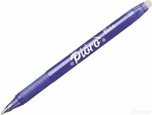 Tetis. Pióro kulkowe wymazywalne 0,5 mm niebieskie, 1 sztuka - tantis.pl