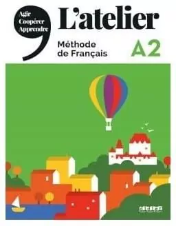 L'Atelier. Methode de Francais. A2  + DVD - tantis.pl