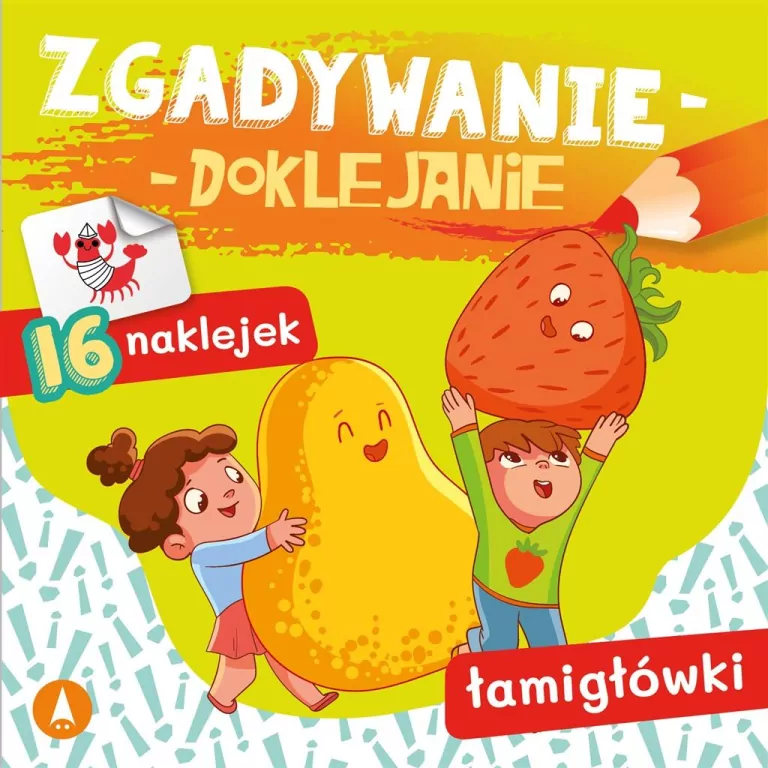 Zgadywanie-doklejanie. Łamigłówki - tantis.pl