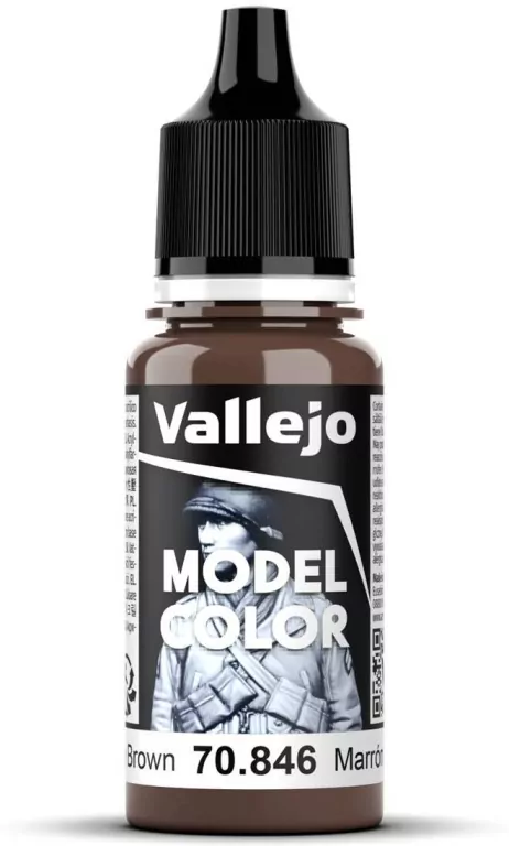 Vallejo: 70.846 - Model Color - Mahogany Brown (18 ml) - tantis.pl