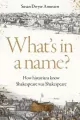 What's in a Name? How Historians Know Shakespeare Was Shakespeare - tantis.pl