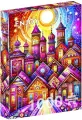 Puzzle 1000 Fioletowe miasto - tantis.pl