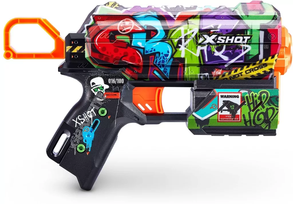 ZURU X-SHOT Skins Flux wyrzutnia 36516B 22621 - tantis.pl