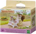 Podwójny wózek spacerowy. Sylvanian Families - tantis.pl