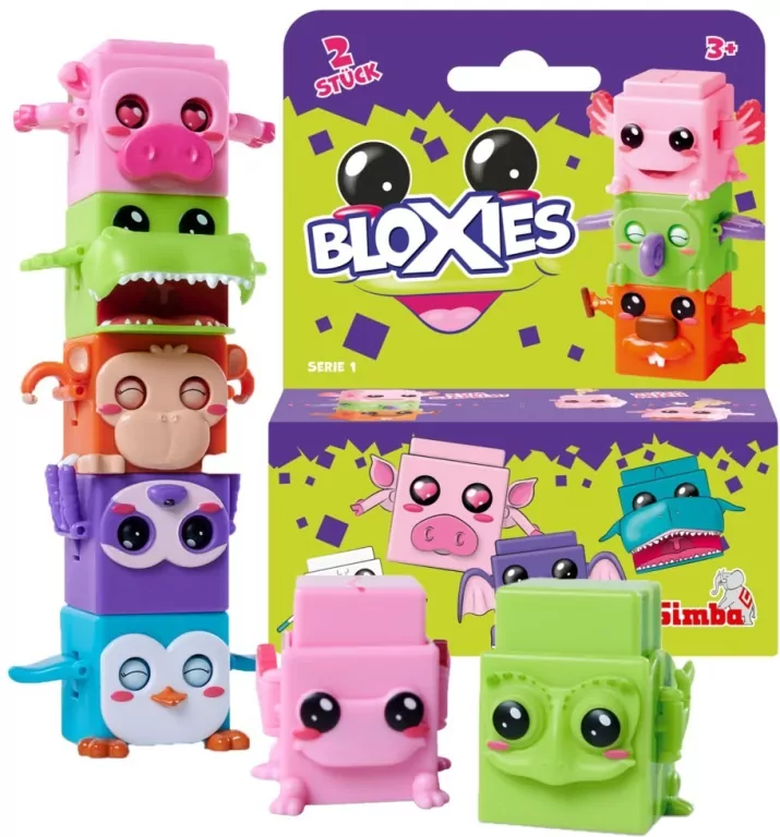 Zestaw figurek Bloxies 2-pak - tantis.pl