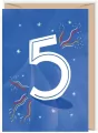 Karnet Urodziny 5 - tantis.pl