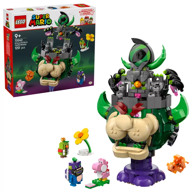LEGO® Super Mario. Prince Florian i Castle Bowser 72042 - tantis.pl