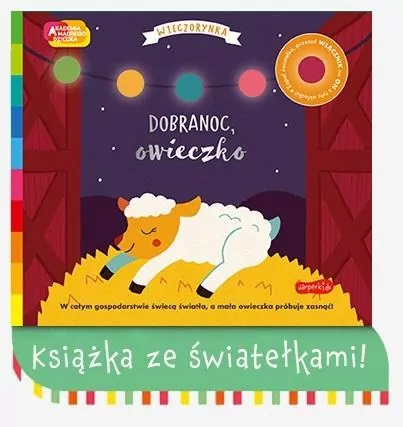 Dobranoc, owieczko. Wieczorynka. Akademia mądrego dziecka - tantis.pl