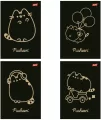 Zeszyt Pusheen Gold. A5/60k. kratka. 1 sztuka - tantis.pl