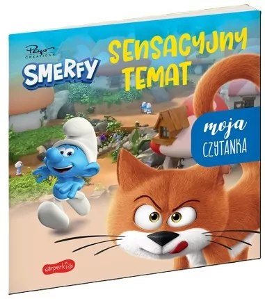 Sensacyjny temat. Moja czytanka. Smerfy - tantis.pl