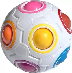 Zabawka edukacyjna. Tęczowa piłeczka