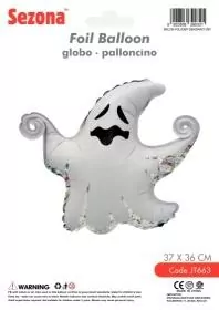 Balon Halloween Duch 36x37cm - tantis.pl