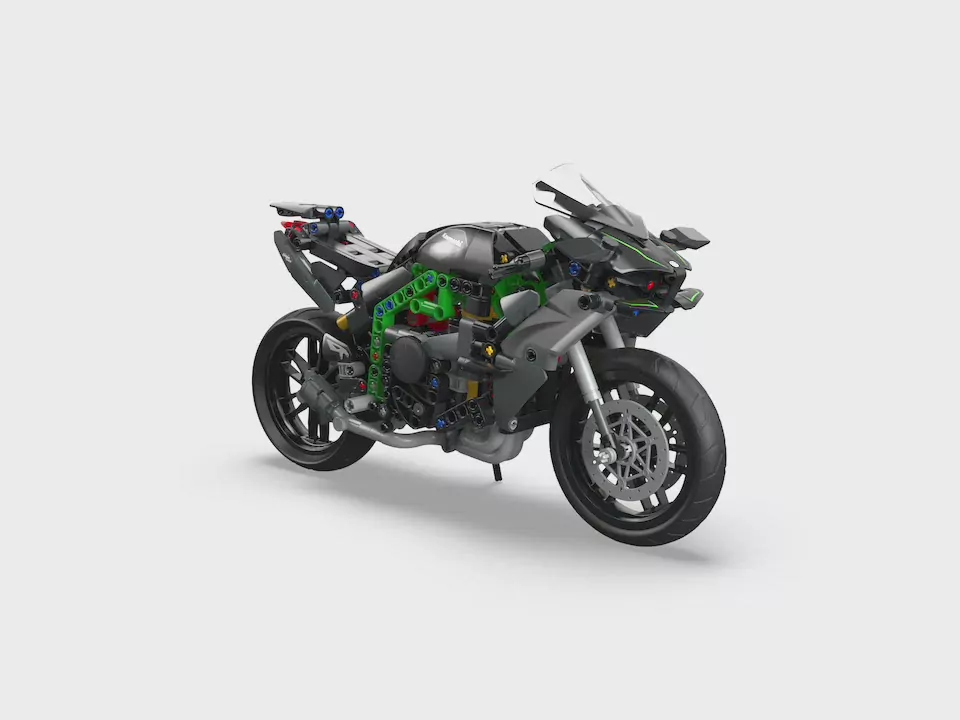 LEGO® Technic. Motocykl Kawasaki Ninja H2R 42170 - tantis.pl