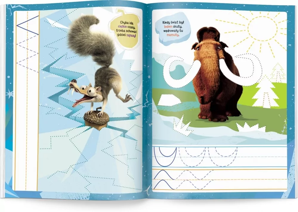 Epoka lodowcowa. Rysujemy Szlaczki - tantis.pl