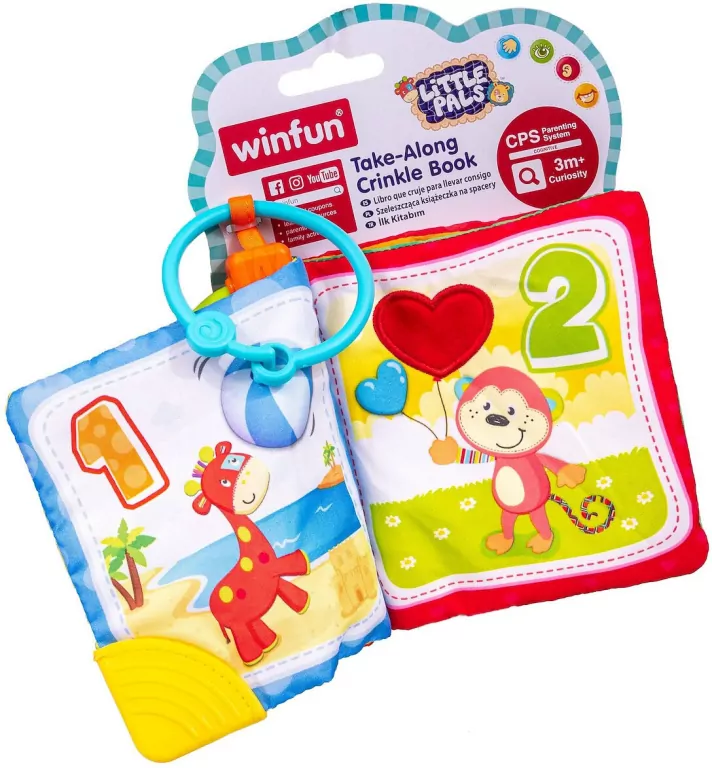 Książeczka gryzak. Mali kumple - tantis.pl