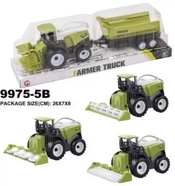 Zestaw traktor rolniczy 9975-5B MIX - tantis.pl