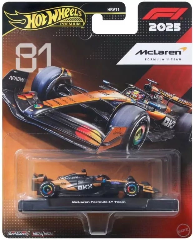 Hot Wheels Premium Formuła 1 - tantis.pl