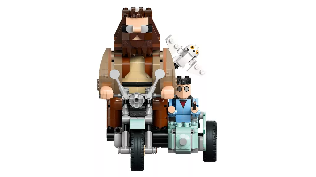 LEGO® Przejażdżka motocyklowa Hagrida i Harry’ego 76443 - tantis.pl