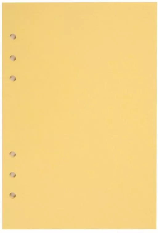 Wkład do organizera A5. Żółty - tantis.pl