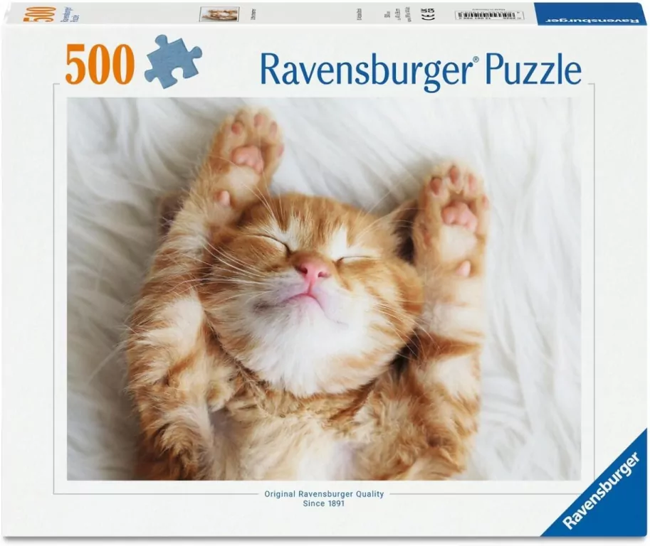 Puzzle 500 Red Cat - tantis.pl