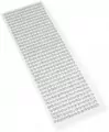 Kryształki samoprzylepne srebrne 6mm - tantis.pl