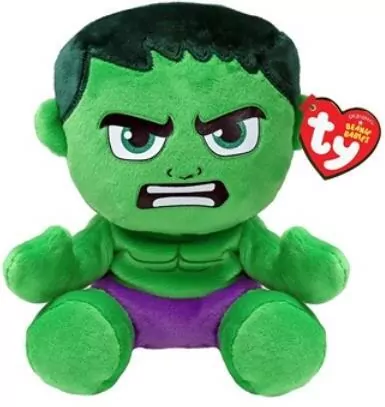 Beanie Babies Marvel Hulk 15cm - tantis.pl