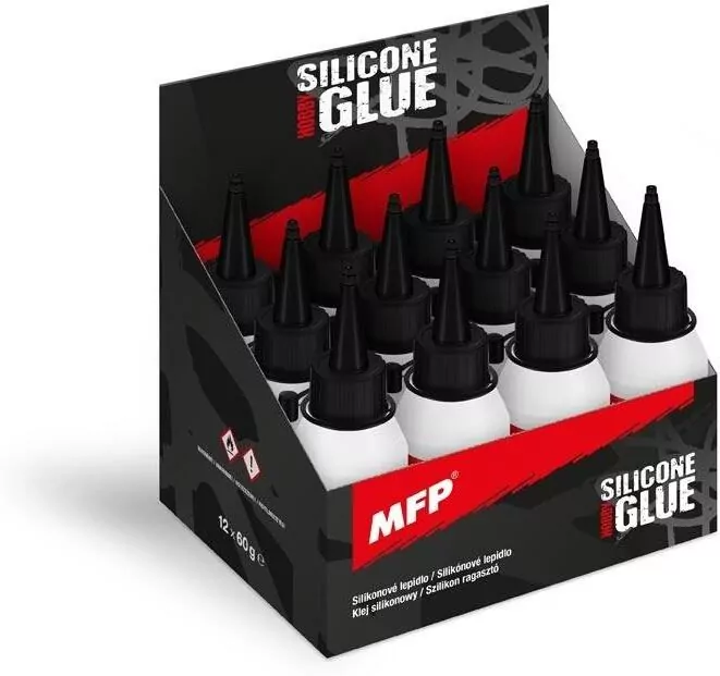 Klej Hobby Silicon glue 60g. 12 sztuk - tantis.pl
