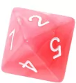 Komplet kości REBEL RPG - Kamienie Księżycowe - Awenturyn - tantis.pl