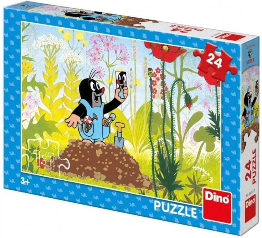 Puzzle 24 Krecik na kopcu - tantis.pl
