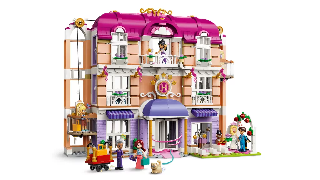 LEGO® Grand Hotel w mieście Heartlake 42704 - tantis.pl