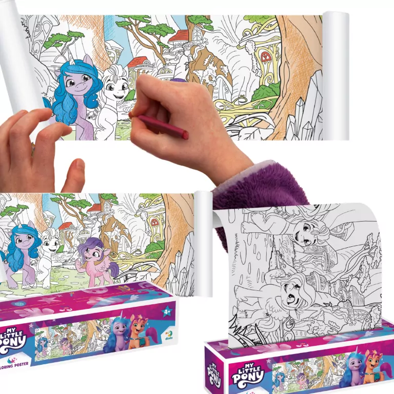 My Little Pony. Kolorowanka w rolce - tantis.pl