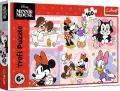 Puzzle 160 Kolorowy dzień Minnie TREFL - tantis.pl