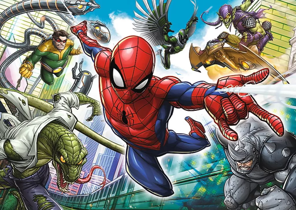 Puzzle 200. Spiderman. Urodzony bohater. 13235 - tantis.pl