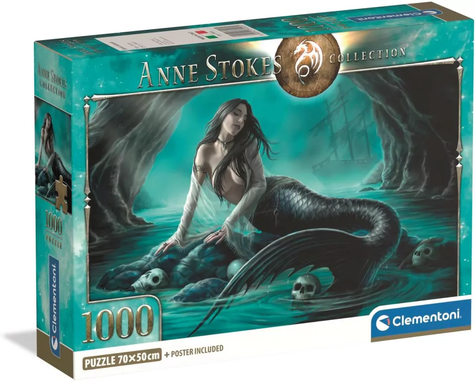 Puzzle 1000 Compact Anne Stokes Collection Siren's Lament - tantis.pl
