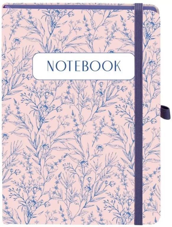 Notes A5 Kratka Botanical kratka kwiatowy - tantis.pl