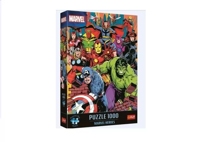 Puzzle 1000 Marvel Heroes TREFL - tantis.pl
