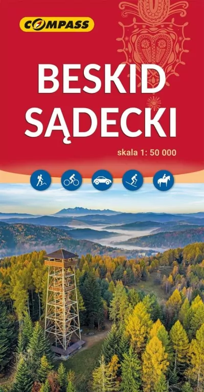Mapa - Beskid Sądecki 1:50 000 - tantis.pl