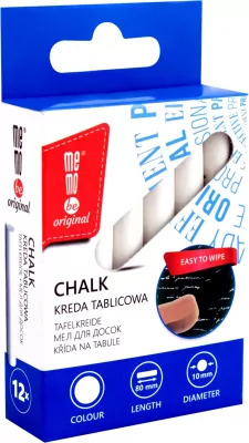 Kreda tablicowa biała MemoBe