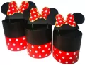 Pudełko Flower Box okrągłe Micky czerw ROZETT - tantis.pl