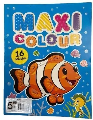 Maxi Colour. Rybki - tantis.pl