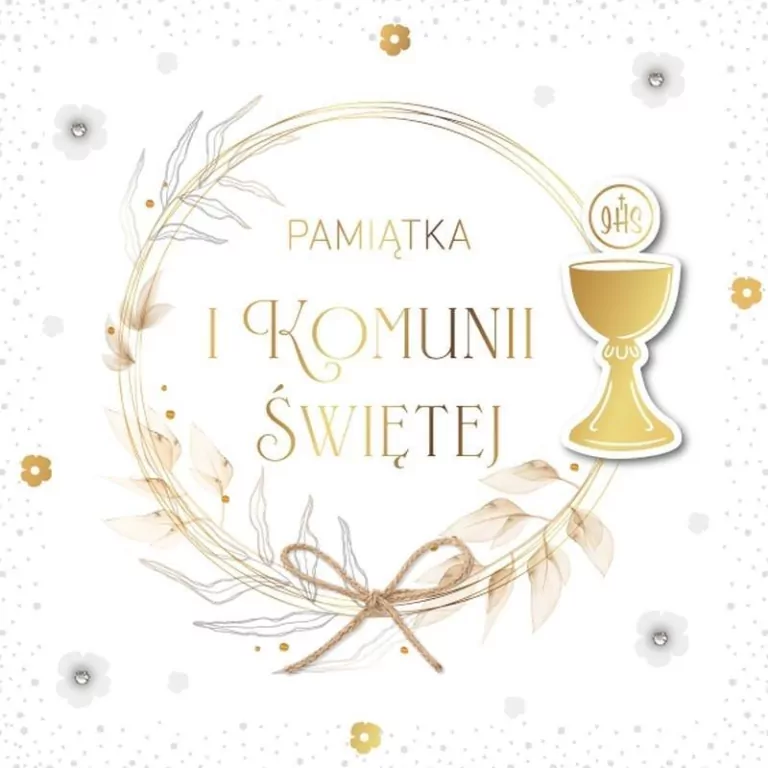 Karnet komunia - tantis.pl