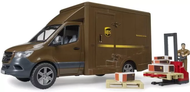 Mercedes Sprinter UPS z kierowcą i akcesoriami - tantis.pl