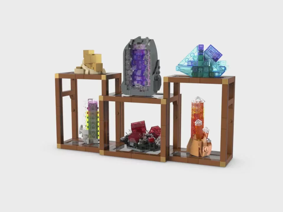 LEGO® Ideas. Kolekcja minerałów 21362 - tantis.pl