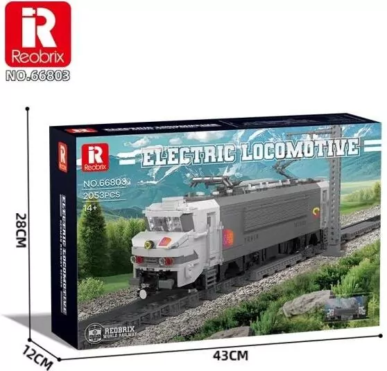 Klocki Electric Locomotive 2052el - tantis.pl
